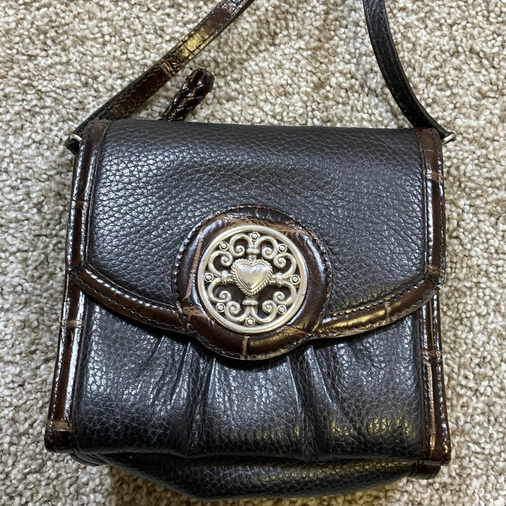 Brighton Nepal‎ Organizer Crossbody 10 credit card slots 5 interior pockets